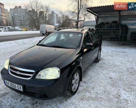 Черный Шевроле Лачетти, объемом двигателя 1.8 л и пробегом 269 тыс. км за 3900 $, фото 1 на Automoto.ua