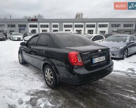 Черный Шевроле Лачетти, объемом двигателя 1.8 л и пробегом 267 тыс. км за 4200 $, фото 1 на Automoto.ua