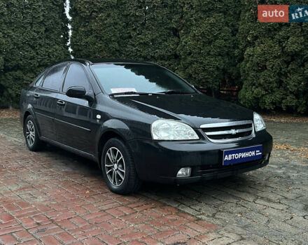 Черный Шевроле Лачетти, объемом двигателя 1.6 л и пробегом 228 тыс. км за 5200 $, фото 1 на Automoto.ua