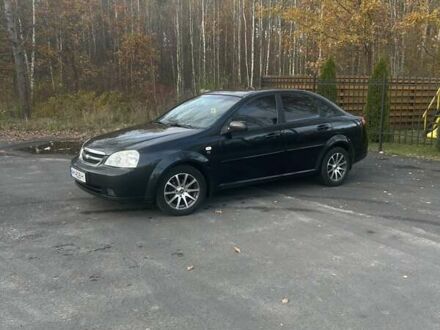 Черный Шевроле Лачетти, объемом двигателя 1.6 л и пробегом 184 тыс. км за 5700 $, фото 1 на Automoto.ua