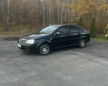 Черный Шевроле Лачетти, объемом двигателя 1.6 л и пробегом 184 тыс. км за 5700 $, фото 1 на Automoto.ua