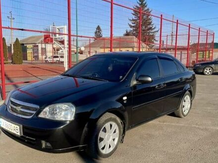 Черный Шевроле Лачетти, объемом двигателя 1.8 л и пробегом 193 тыс. км за 6150 $, фото 1 на Automoto.ua
