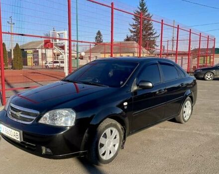 Черный Шевроле Лачетти, объемом двигателя 1.8 л и пробегом 193 тыс. км за 6150 $, фото 1 на Automoto.ua