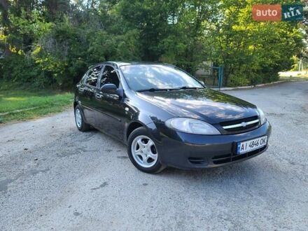 Черный Шевроле Лачетти, объемом двигателя 1.6 л и пробегом 273 тыс. км за 4500 $, фото 1 на Automoto.ua