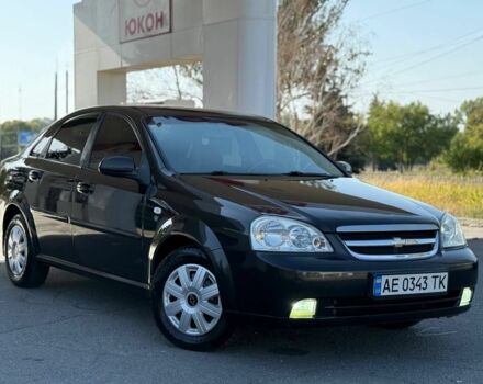 Черный Шевроле Лачетти, объемом двигателя 1.6 л и пробегом 185 тыс. км за 4200 $, фото 1 на Automoto.ua