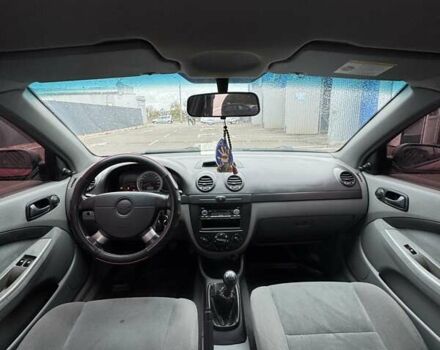 Красный Шевроле Лачетти, объемом двигателя 1.4 л и пробегом 160 тыс. км за 4450 $, фото 8 на Automoto.ua