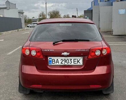 Красный Шевроле Лачетти, объемом двигателя 1.4 л и пробегом 160 тыс. км за 4450 $, фото 5 на Automoto.ua