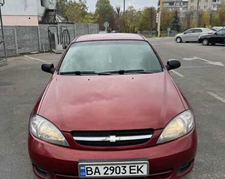 Красный Шевроле Лачетти, объемом двигателя 1.4 л и пробегом 160 тыс. км за 4450 $, фото 1 на Automoto.ua