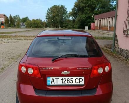 Красный Шевроле Лачетти, объемом двигателя 1.4 л и пробегом 252 тыс. км за 4000 $, фото 1 на Automoto.ua