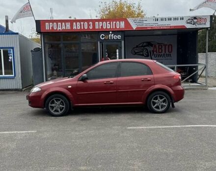 Красный Шевроле Лачетти, объемом двигателя 1.4 л и пробегом 160 тыс. км за 4450 $, фото 7 на Automoto.ua