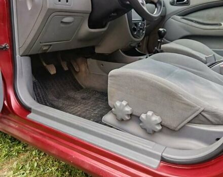 Красный Шевроле Лачетти, объемом двигателя 1.4 л и пробегом 252 тыс. км за 4000 $, фото 10 на Automoto.ua