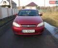 Червоний Шевроле Лачетті, об'ємом двигуна 1.4 л та пробігом 122 тис. км за 3950 $, фото 1 на Automoto.ua