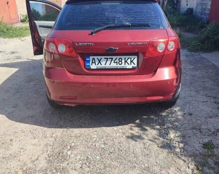 Красный Шевроле Лачетти, объемом двигателя 1.8 л и пробегом 202 тыс. км за 4400 $, фото 5 на Automoto.ua