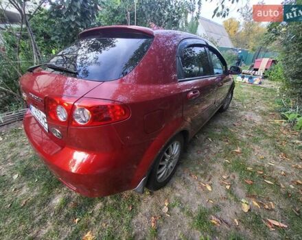 Красный Шевроле Лачетти, объемом двигателя 1.8 л и пробегом 110 тыс. км за 4500 $, фото 1 на Automoto.ua
