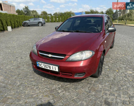 Красный Шевроле Лачетти, объемом двигателя 1.4 л и пробегом 258 тыс. км за 3300 $, фото 1 на Automoto.ua