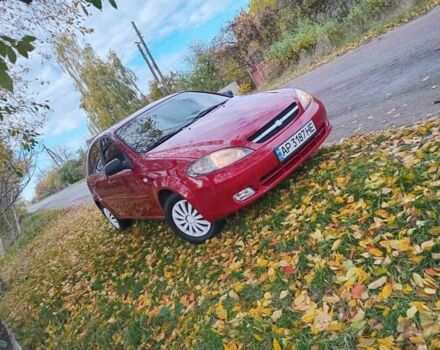 Красный Шевроле Лачетти, объемом двигателя 1.6 л и пробегом 141 тыс. км за 3399 $, фото 1 на Automoto.ua