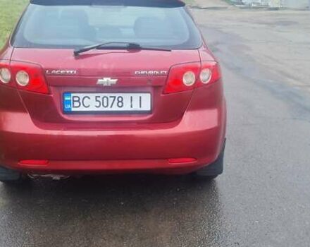 Красный Шевроле Лачетти, объемом двигателя 1.4 л и пробегом 259 тыс. км за 3500 $, фото 13 на Automoto.ua
