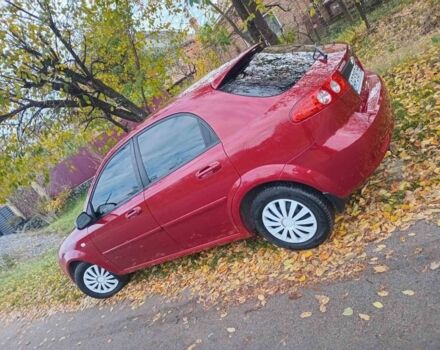 Красный Шевроле Лачетти, объемом двигателя 1.6 л и пробегом 141 тыс. км за 3399 $, фото 6 на Automoto.ua