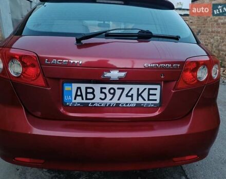 Красный Шевроле Лачетти, объемом двигателя 1.6 л и пробегом 261 тыс. км за 3650 $, фото 18 на Automoto.ua