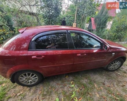 Красный Шевроле Лачетти, объемом двигателя 1.8 л и пробегом 110 тыс. км за 4600 $, фото 13 на Automoto.ua