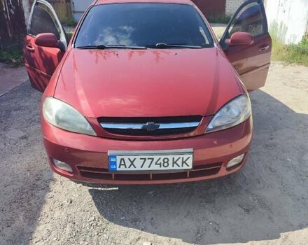 Красный Шевроле Лачетти, объемом двигателя 1.8 л и пробегом 202 тыс. км за 4400 $, фото 8 на Automoto.ua