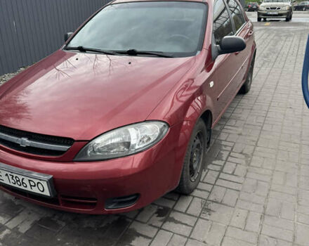 Красный Шевроле Лачетти, объемом двигателя 1.6 л и пробегом 251 тыс. км за 4000 $, фото 5 на Automoto.ua