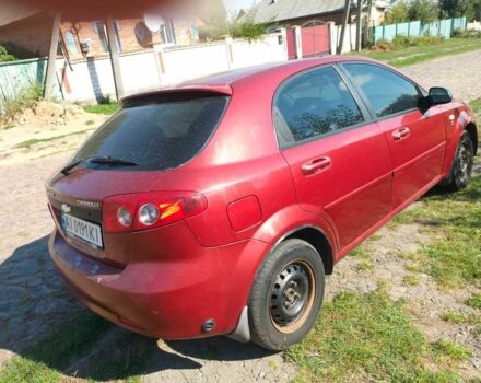Красный Шевроле Лачетти, объемом двигателя 1.6 л и пробегом 303 тыс. км за 3300 $, фото 3 на Automoto.ua