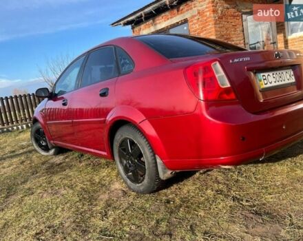 Красный Шевроле Лачетти, объемом двигателя 1.8 л и пробегом 328 тыс. км за 1800 $, фото 4 на Automoto.ua