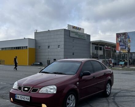 Красный Шевроле Лачетти, объемом двигателя 1.6 л и пробегом 222 тыс. км за 3999 $, фото 2 на Automoto.ua