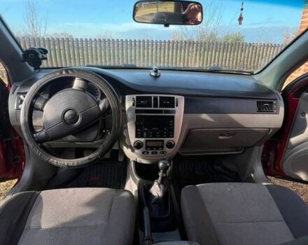 Красный Шевроле Лачетти, объемом двигателя 1.8 л и пробегом 328 тыс. км за 1800 $, фото 3 на Automoto.ua