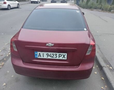 Красный Шевроле Лачетти, объемом двигателя 1.8 л и пробегом 287 тыс. км за 3300 $, фото 1 на Automoto.ua