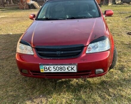 Красный Шевроле Лачетти, объемом двигателя 1.8 л и пробегом 328 тыс. км за 1800 $, фото 7 на Automoto.ua