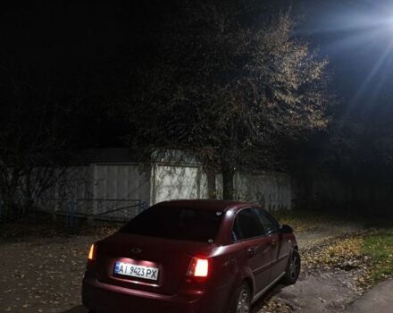 Красный Шевроле Лачетти, объемом двигателя 1.8 л и пробегом 287 тыс. км за 3300 $, фото 7 на Automoto.ua