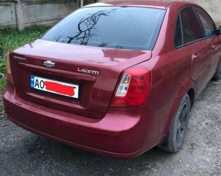 Красный Шевроле Лачетти, объемом двигателя 1.8 л и пробегом 250 тыс. км за 800 $, фото 1 на Automoto.ua