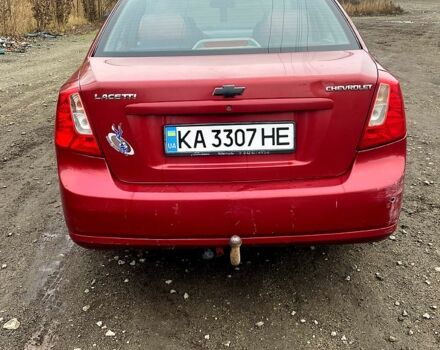 Красный Шевроле Лачетти, объемом двигателя 1.8 л и пробегом 186 тыс. км за 2700 $, фото 1 на Automoto.ua