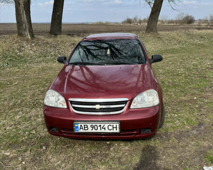 Красный Шевроле Лачетти, объемом двигателя 1.6 л и пробегом 164 тыс. км за 2600 $, фото 1 на Automoto.ua