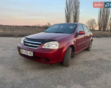 Красный Шевроле Лачетти, объемом двигателя 1.8 л и пробегом 189 тыс. км за 4200 $, фото 15 на Automoto.ua