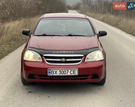 Красный Шевроле Лачетти, объемом двигателя 1.6 л и пробегом 223 тыс. км за 3700 $, фото 7 на Automoto.ua