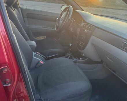 Красный Шевроле Лачетти, объемом двигателя 1.8 л и пробегом 189 тыс. км за 4200 $, фото 1 на Automoto.ua