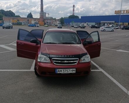 Червоний Шевроле Лачетті, об'ємом двигуна 1.6 л та пробігом 265 тис. км за 3099 $, фото 7 на Automoto.ua