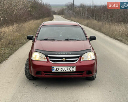 Красный Шевроле Лачетти, объемом двигателя 1.6 л и пробегом 223 тыс. км за 3700 $, фото 3 на Automoto.ua