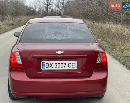 Красный Шевроле Лачетти, объемом двигателя 1.6 л и пробегом 223 тыс. км за 3700 $, фото 16 на Automoto.ua