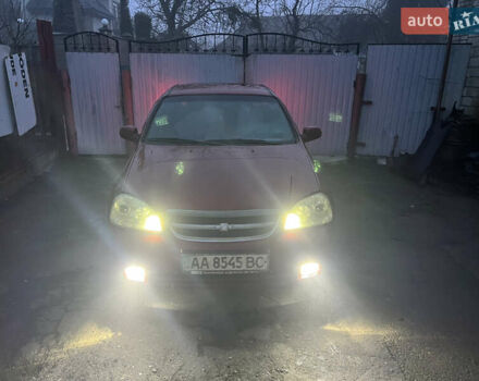 Красный Шевроле Лачетти, объемом двигателя 1.8 л и пробегом 305 тыс. км за 1850 $, фото 5 на Automoto.ua
