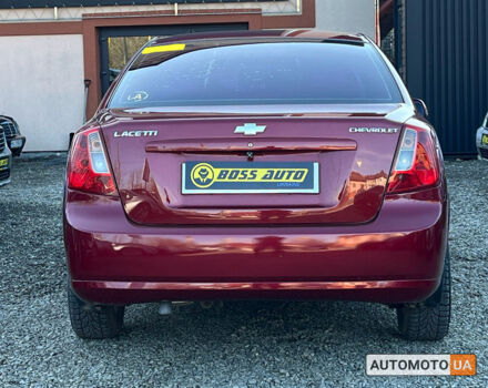 Красный Шевроле Лачетти, объемом двигателя 1.6 л и пробегом 256 тыс. км за 4300 $, фото 4 на Automoto.ua
