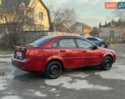 Красный Шевроле Лачетти, объемом двигателя 1.8 л и пробегом 305 тыс. км за 1850 $, фото 2 на Automoto.ua