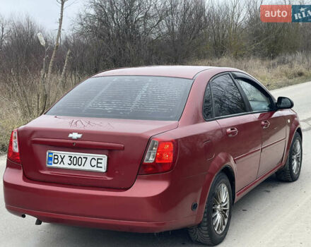 Красный Шевроле Лачетти, объемом двигателя 1.6 л и пробегом 223 тыс. км за 3700 $, фото 19 на Automoto.ua