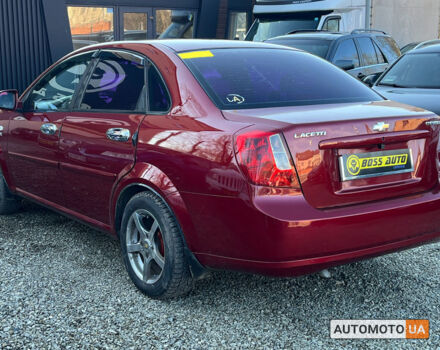 Красный Шевроле Лачетти, объемом двигателя 1.6 л и пробегом 256 тыс. км за 4300 $, фото 3 на Automoto.ua