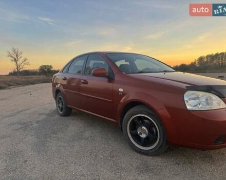 Красный Шевроле Лачетти, объемом двигателя 1.8 л и пробегом 189 тыс. км за 4200 $, фото 8 на Automoto.ua