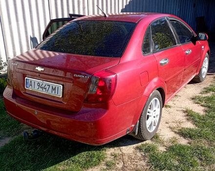 Красный Шевроле Лачетти, объемом двигателя 1.8 л и пробегом 247 тыс. км за 4800 $, фото 4 на Automoto.ua