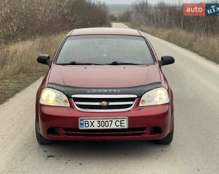 Красный Шевроле Лачетти, объемом двигателя 1.6 л и пробегом 223 тыс. км за 3700 $, фото 8 на Automoto.ua